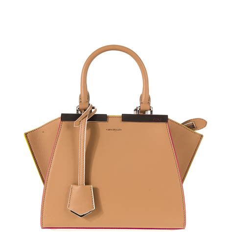 fendi 3jours tote|fendi bag with strap.